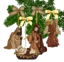 Nativity Set in my Xmas tree