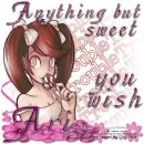 Ari - candy cane girl