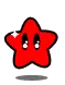 bouncy colorful star