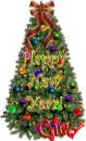 Gied Christmas tree