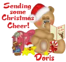 Christmas Cheer Teddy, Doris