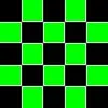 Black and Green checkers