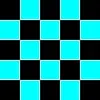 Black and Blue checkers