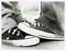 boy and girl converse