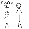 don't make short people mad