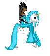 Light Blue Unicorn