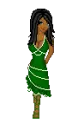 Green Christmas Dress