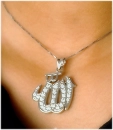 a beautiful necless with Allah's name