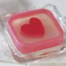 heart shaped soap