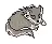 Wolf laying down