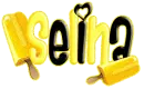yellow black popcicles selina