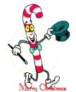 dancing candy cane