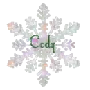 snow flake with name Cody
