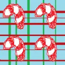 Christmas candy cane background