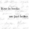 Boys in books