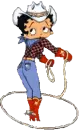 Cowgirl Betty Boop