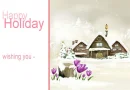 happy holiday and merry christmas