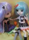~ trick && treat blythe haloween dolls!~