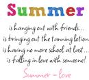 Summer = Love