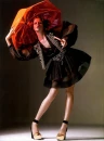 fashion girl with umbrella