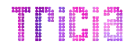 Text Saying Tricia 