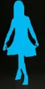girl sillouette
