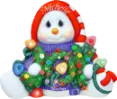 Lighted Snowman - Michelle