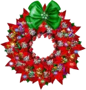 Sparkly Christmas Wreath