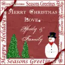Merry Christmas, Yeidy and Family