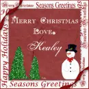 Merry Christmas, Love Kealey