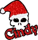 Cindy - Santa Skull
