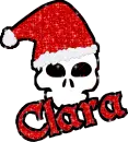Clara - Santa Skull