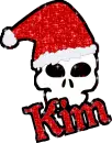 Kim - Santa Skull