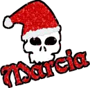 Marcia - Santa Skull