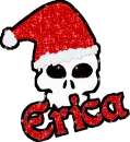 Erica - Santa Skull