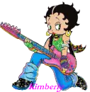 betty boop with kimberly on it