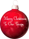 merry christmas to our Troops