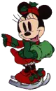 minnie with name kimberly blinking
