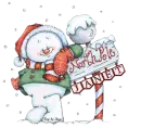 Christmas Northpole Snowman - Janet