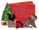 Christmas Card - Merry Christmas, Faye