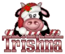 Xmas Cow Divider - Trishna