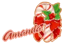Candy Cane Red - Amanda 