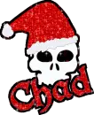 Chad - Santa Skull