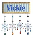WINTER PLAQUE: VICKIE
