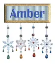WINTER PLAQUE: AMBER