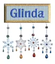 WINTER PLAQUE: GLINDA