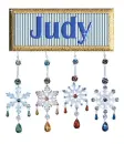 WINTER PLAQUE: JUDY