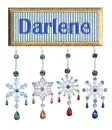 WINTER PLAQUE: DARLENE