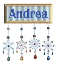 WINTER PLAQUE: ANDREA