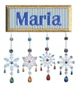 WINTER PLAQUE: MARIA